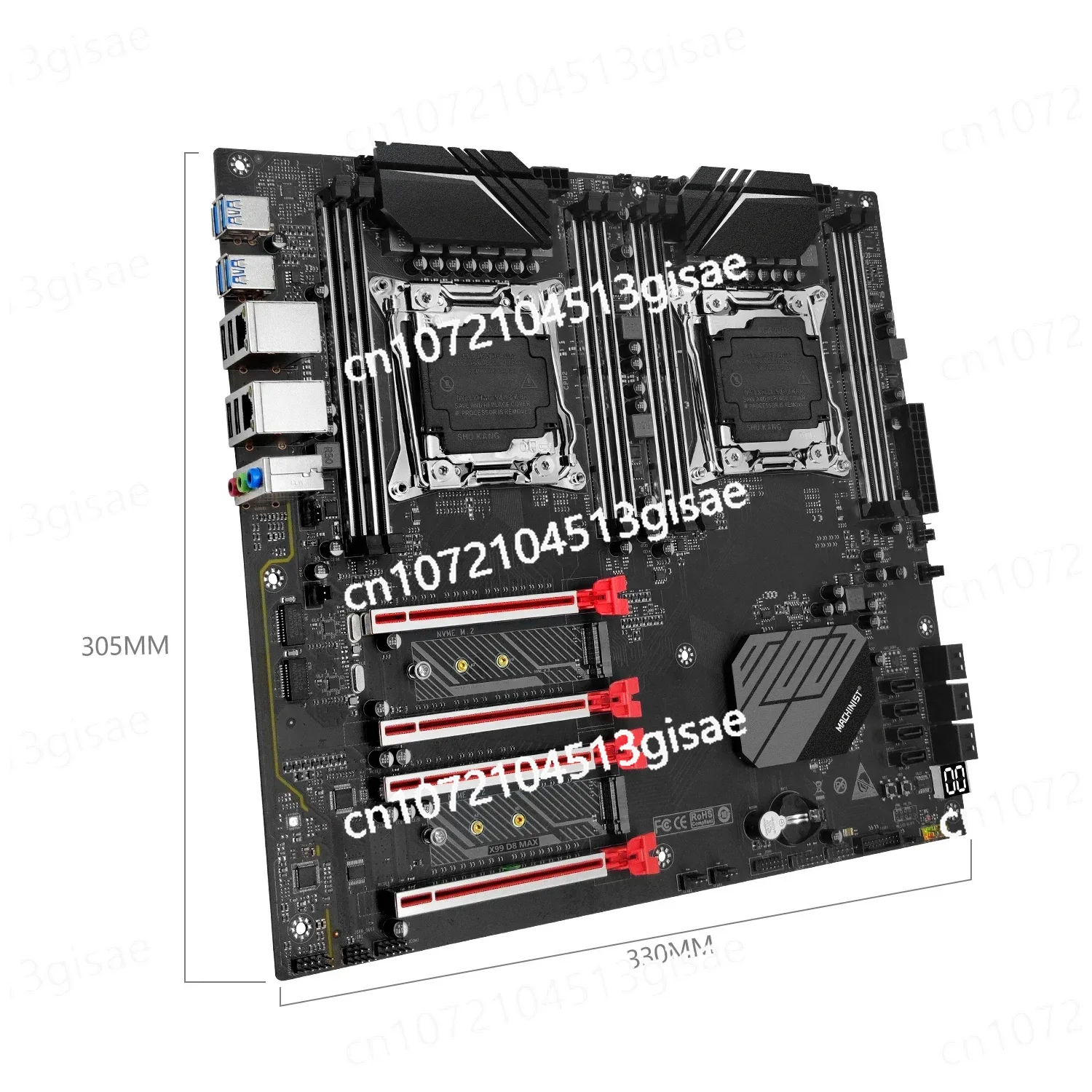 Paket Papan Utama Mechanic X99 - E5 2699 V4 ulasan dan harga
