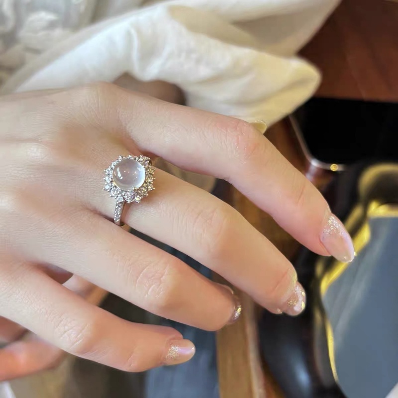 Cincin Telur Batu Bulan Baru 2 - Gold 6138 ulasan dan harga